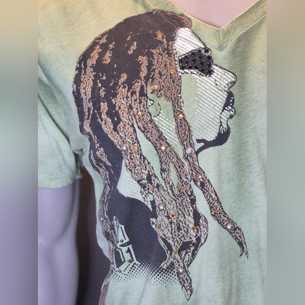 Hard 8 Vintage V-Neck T-Shirt - Picture 2 of 14